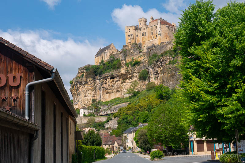 Ruta Perirgord Coche Beynac-et-Cazenac Castillo