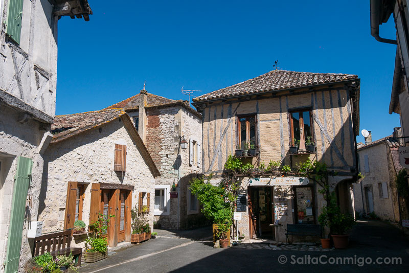 Ruta Perirgord Coche Issegeac