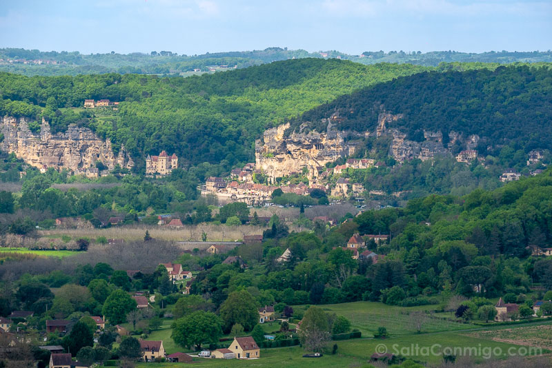 Ruta Perirgord Coche Domme La Roque-Gageac