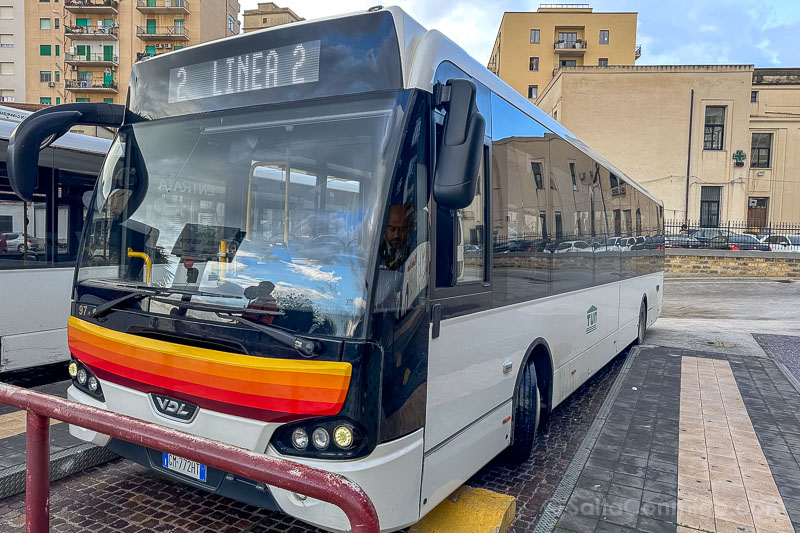Transporte Publico Sicilia Agrigento Bus Urbano