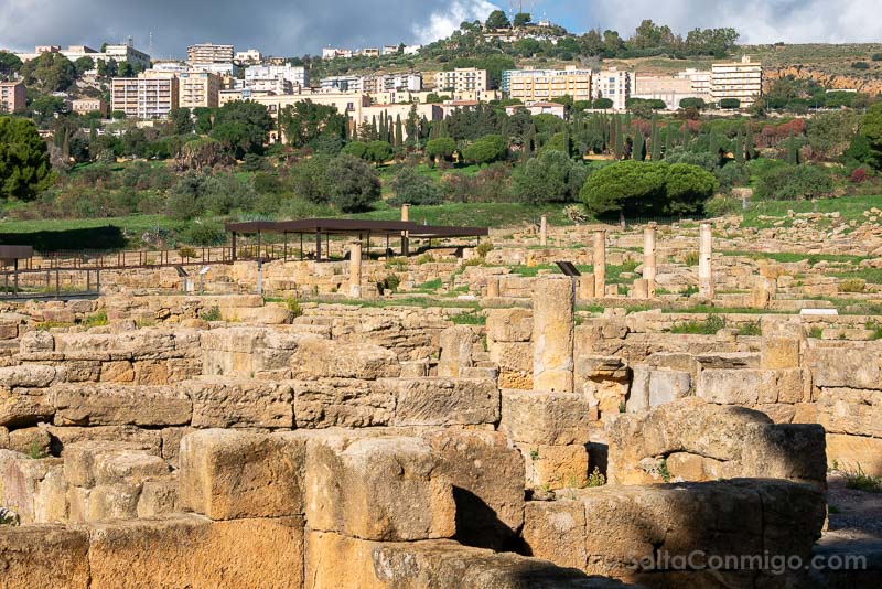 Valle de los Templos Barrio Helenistico-Romano