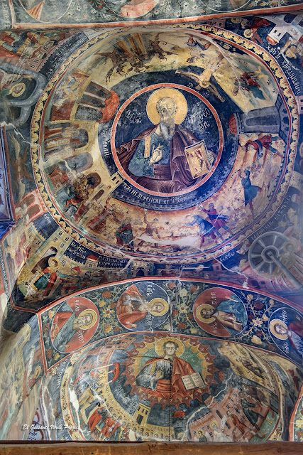 Santa María de Leusa, pinturas bóvedas, Albania - El Guisante Verde Project