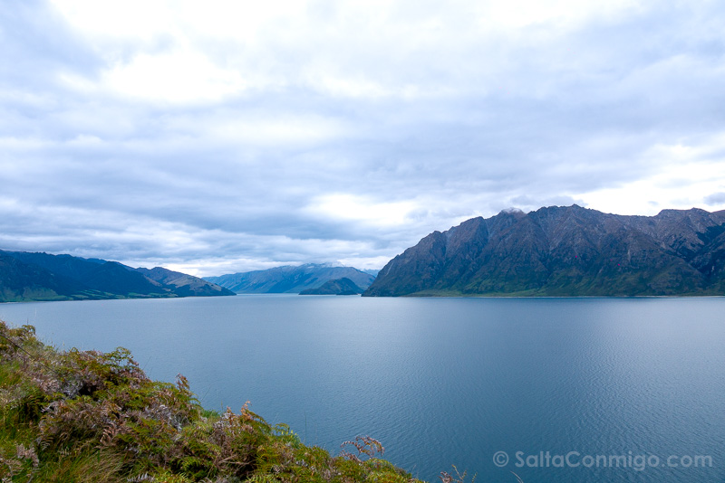 Lagos de Nueva Zelanda Lake Hawea