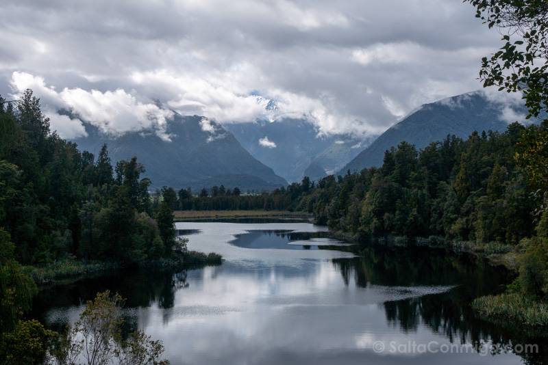 Glaciares Nueva Zelanda Lake Matheson View of views