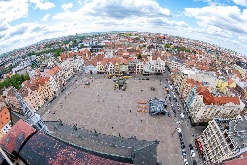 Que Ver en Pilsen Namesti Republiky Torre Catedral