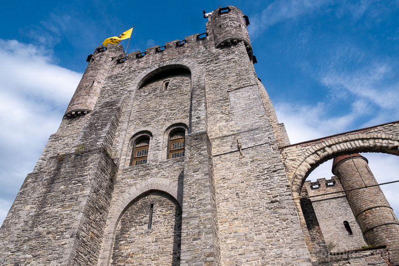 Que Ver En Gante Castillo Condes Torre Homenaje
