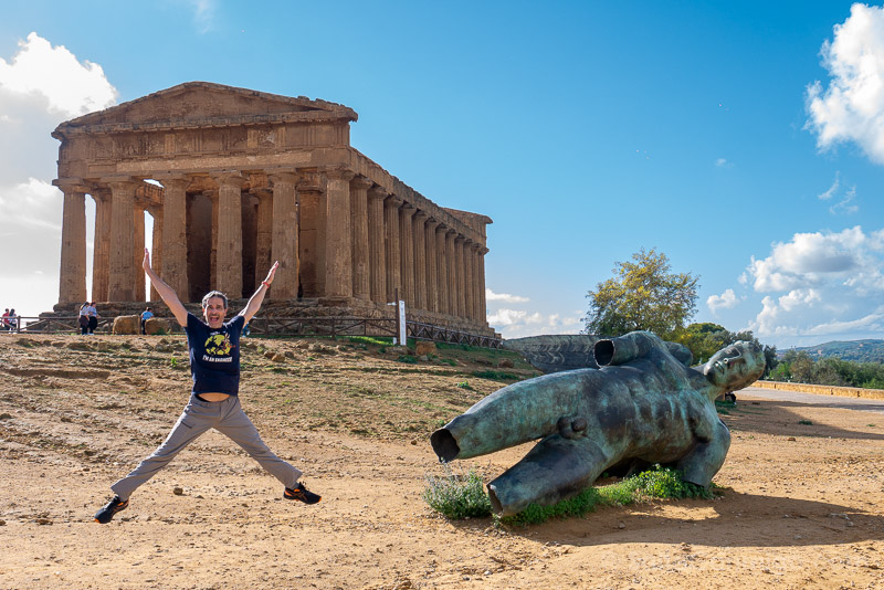 Valle de los Templos Agrigento Salto
