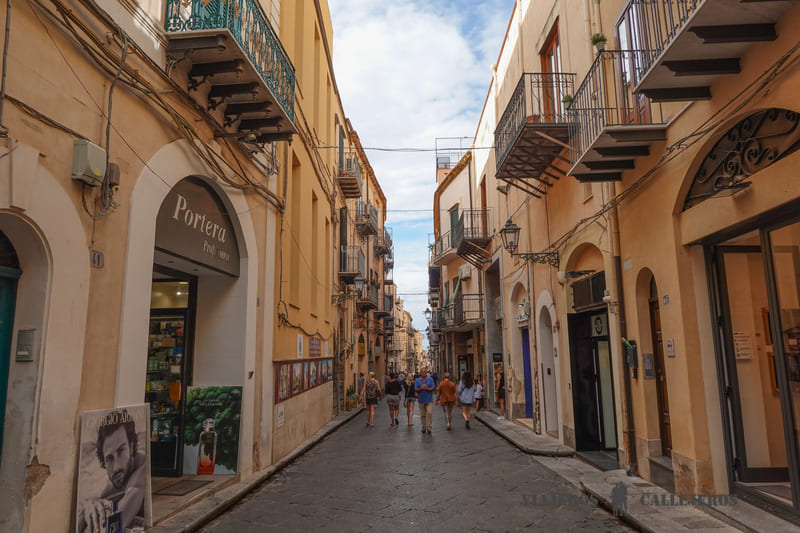 Corso Ruggero cefalu sicilia