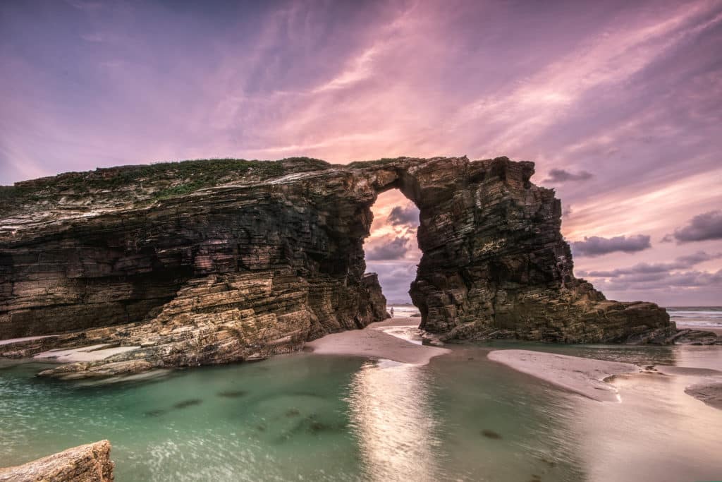 Playas declaradas Monumento Natural: Las Catedrales. Por isaac