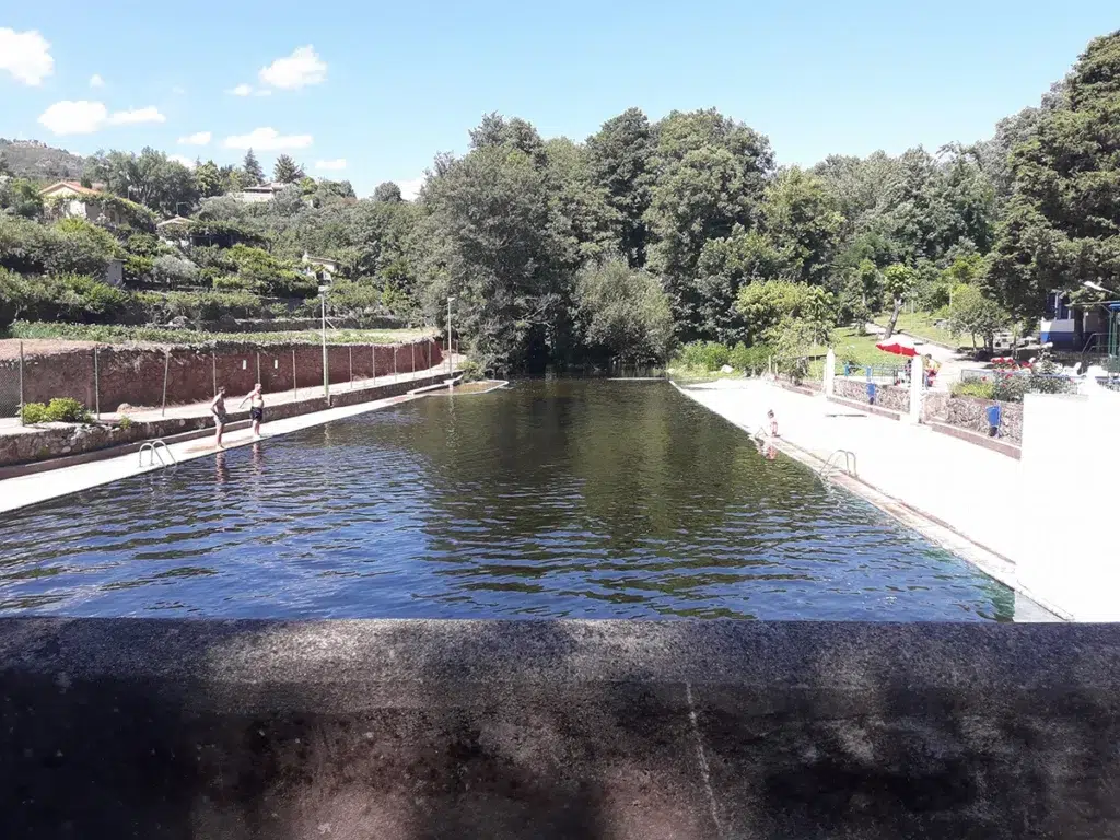 Piscina natural de Villanueva de la Vera (Cáceres).