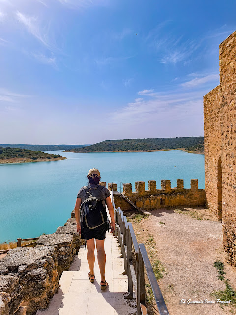 Embalse de Peñarroya desde el Castillo - Argamasilla de Alba, por El Guisante Verde Project