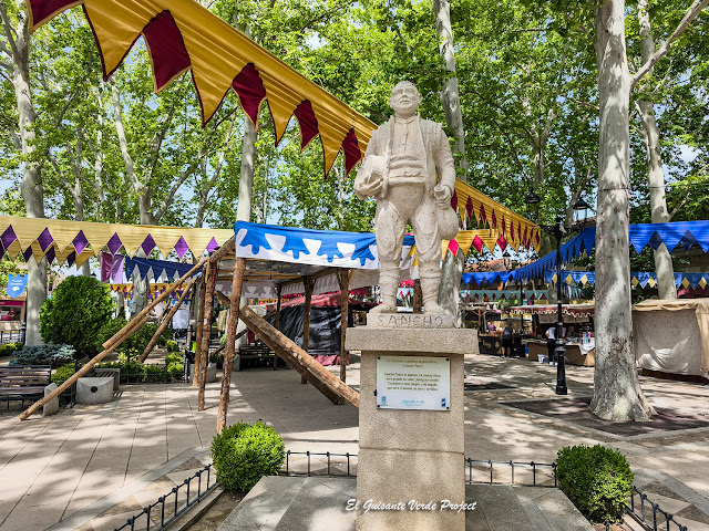 Sancho Panza, mercado cervantino - Argamasilla de Alba, por El Guisante Verde Project