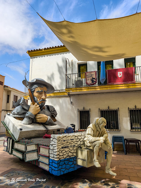 Cervantes y Don Quijote, mercado cervantino - Argamasilla de Alba, por El Guisante Verde Project