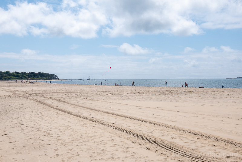 Playas en la Bahia de Arcachon Plage de Pereire