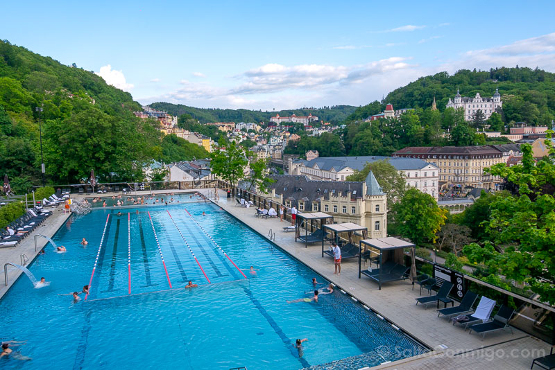 Triangulo Balnearios Republica Checa Karlovy Vary Vista Saunia Thermal Resort