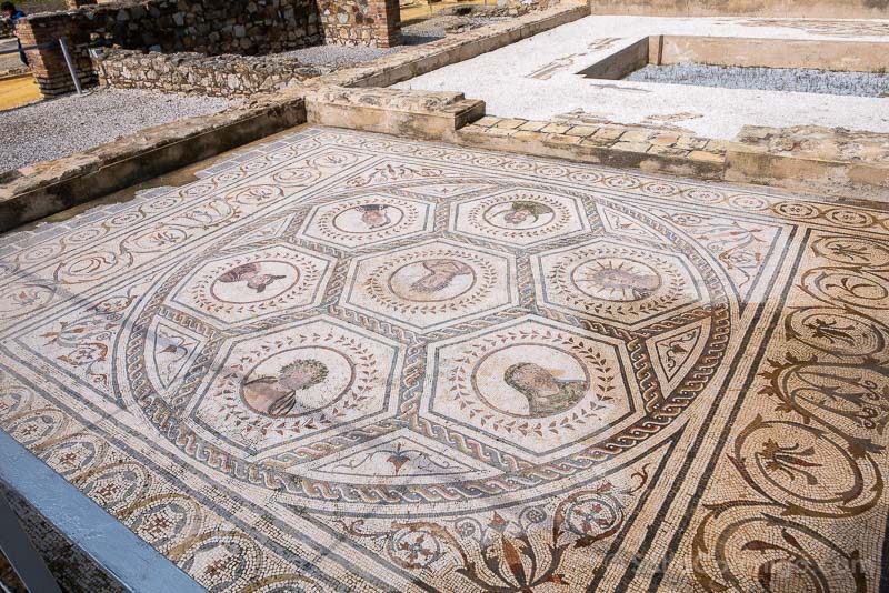 Ruinas Italica Sevilla Casa Planetario Mosaico