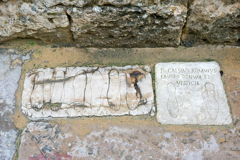 Ruinas Italica Sevilla Anfiteatro Placas