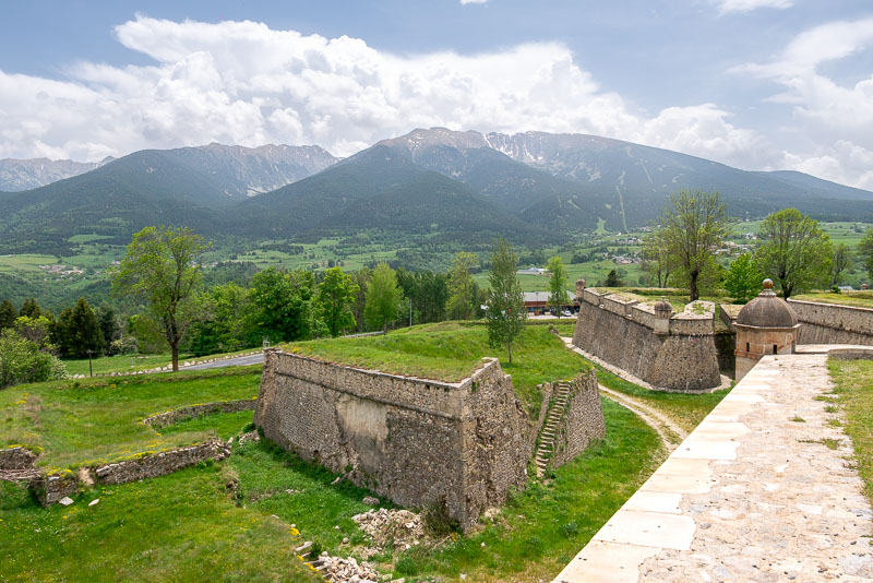 Mont-Louis Occitania Francia Baluartes