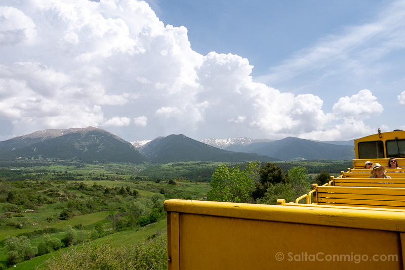 Tren Amarillo Train Jaune Occitania Francia Vagon Abierto