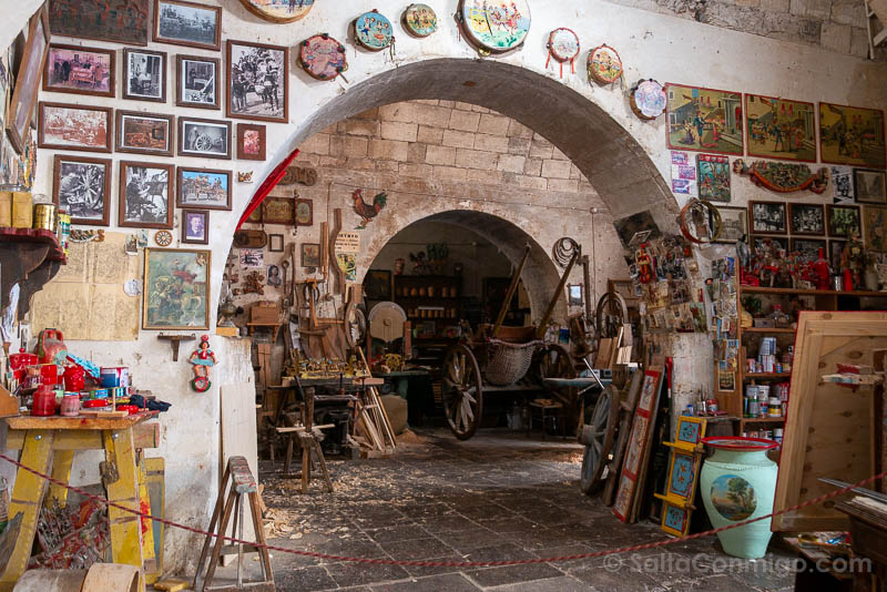 Que Ver en Ragusa Sicilia Cinabro Carrettieri Taller Carretti Siciliani