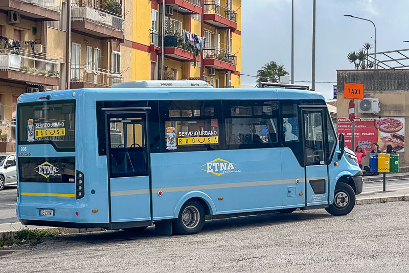 Moverse en Ragusa Sicilia Bus Urbano
