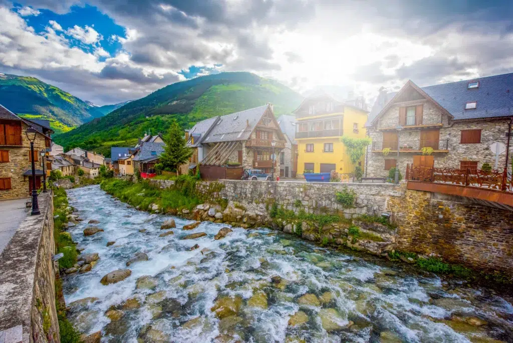 Vielha, en el Val d'Aran. Por Zedspider.