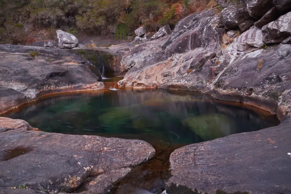 Poza del río Pedras. Por MiguelAngel.