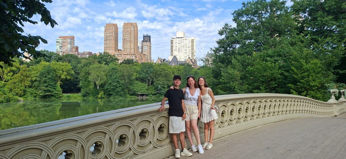 Panorámica desde el Bow Bridge Panorámica desde el Bow Bridge