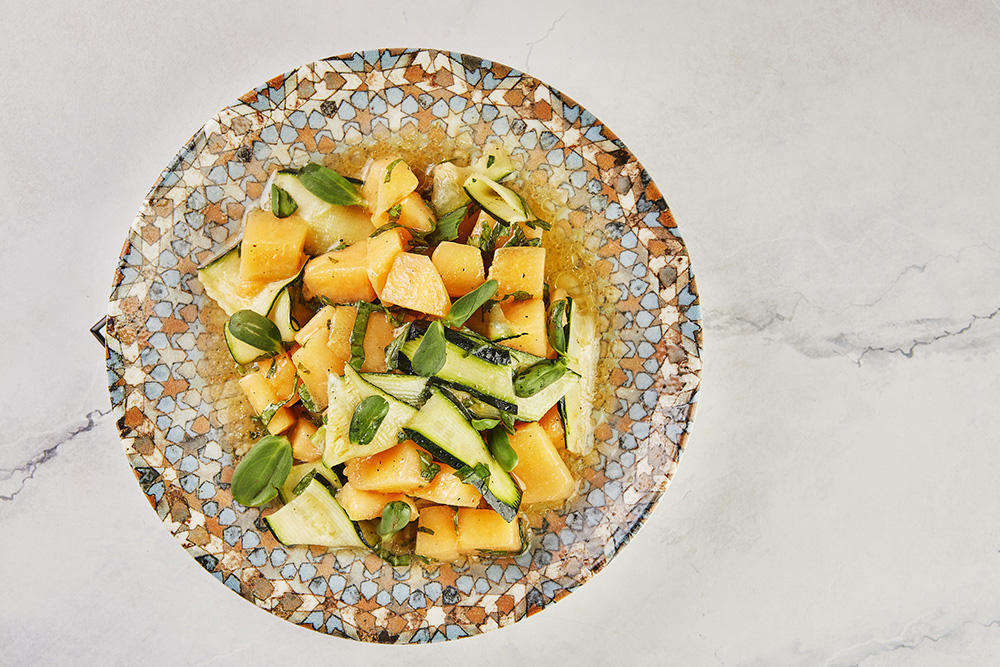 Ensalada de melón ecológico