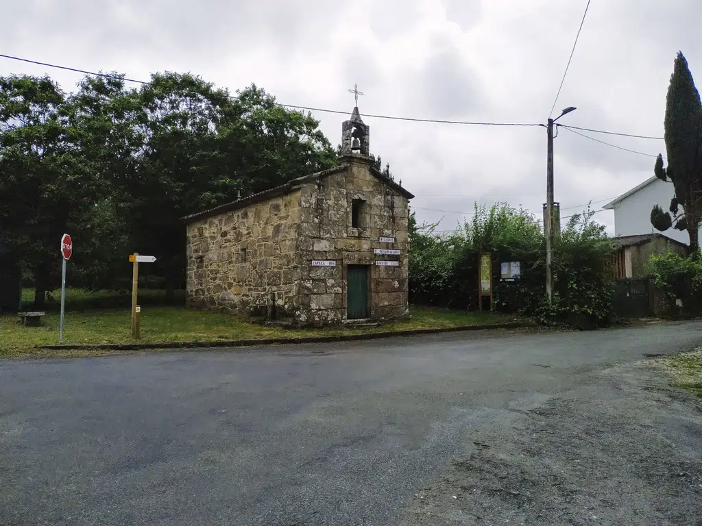 Capilla de Cornide, en Teo (A Coruña). Autoría: Colectivo A Rula, cedida por la Deputación da Coruña