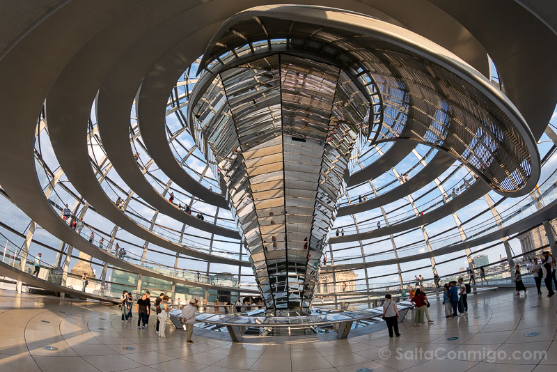 Que Ver en Berlin 4 dias Reichstag Cupula