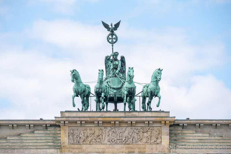 Que Ver en Berlin 4 dias Puerta Brandeburgo Cuadriga