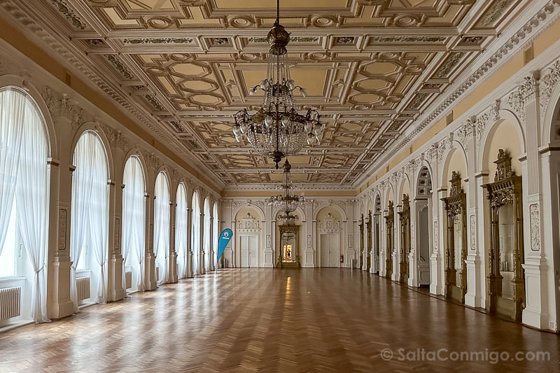 Que Ver en Marianske Lazne Hotel Nove Lazne Sala Espejos