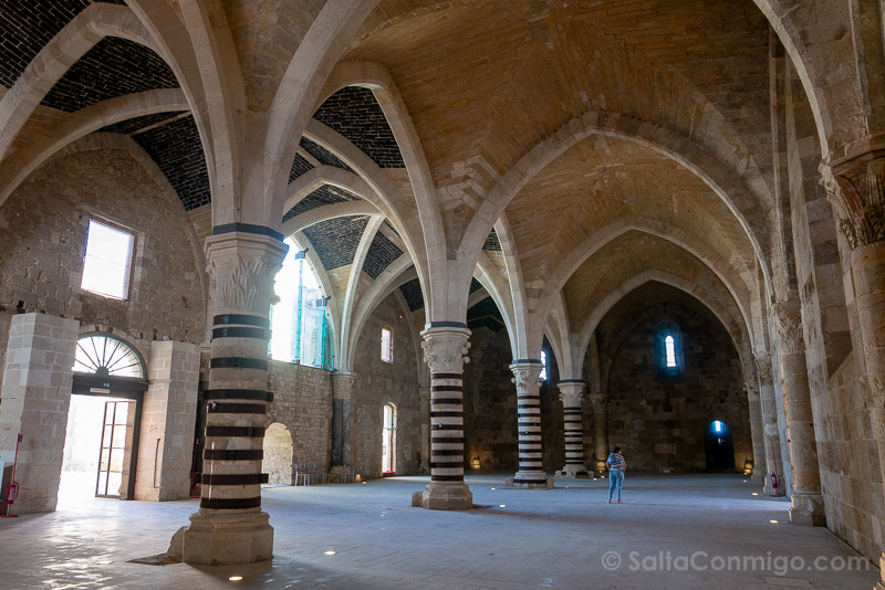 Ruta Por Ortigia Siracusa Sicilia Castello Maniace Sala Central Gotica