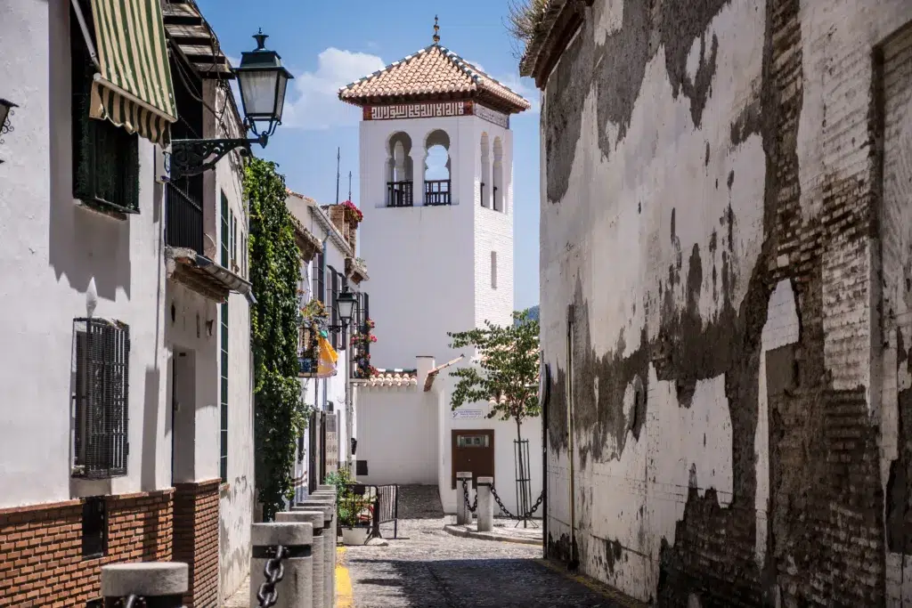 Barrio del Albaicín, en Granada. Por jrejon.