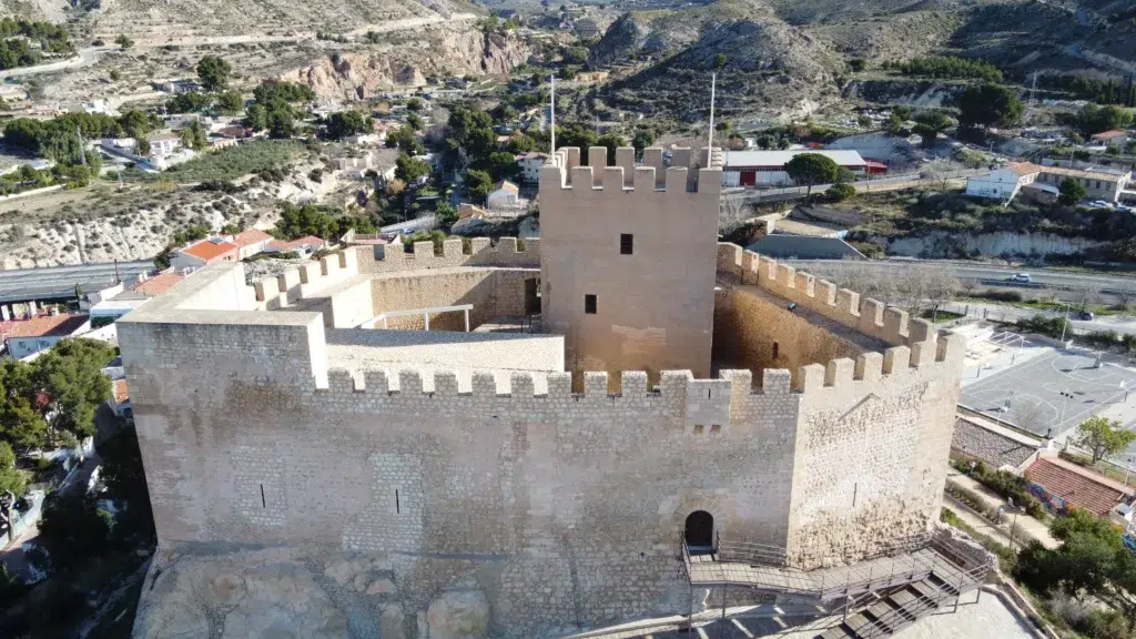 Castillo de Petrer. Por Antonio.