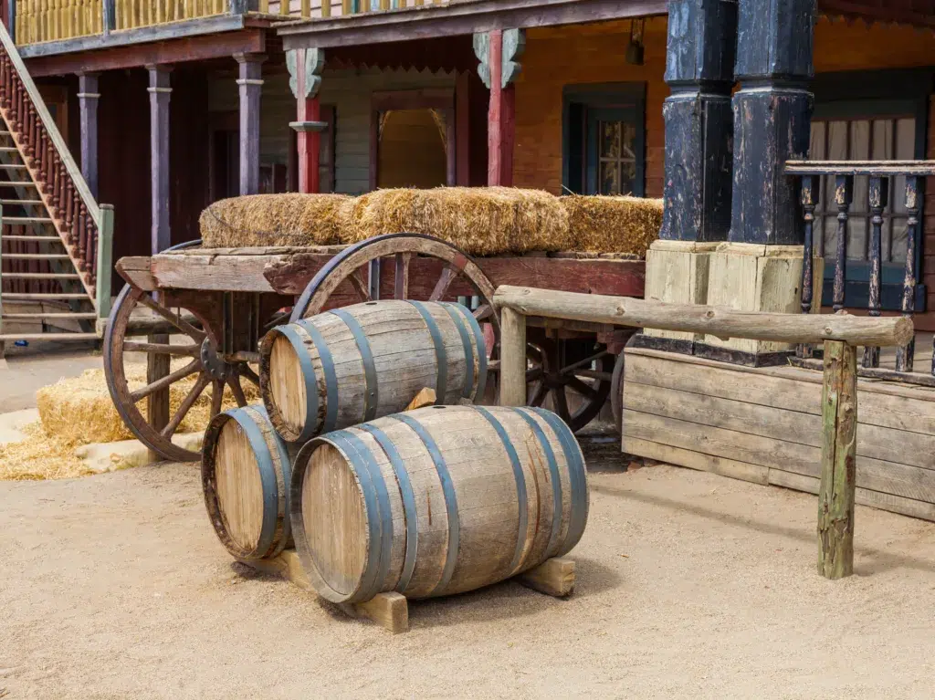 Imagen típica de las películas del Far West. Por Paolo Gallo.