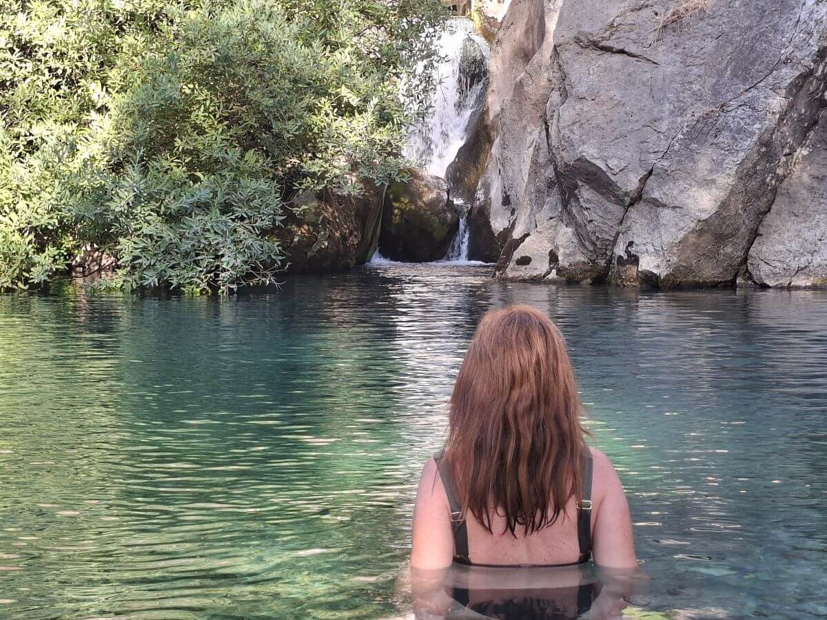 Agua helada en Ronda en verano