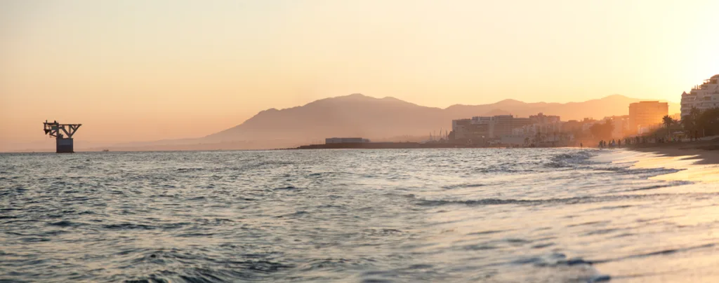 Playa El Cable, Costa del Sol. Málaga