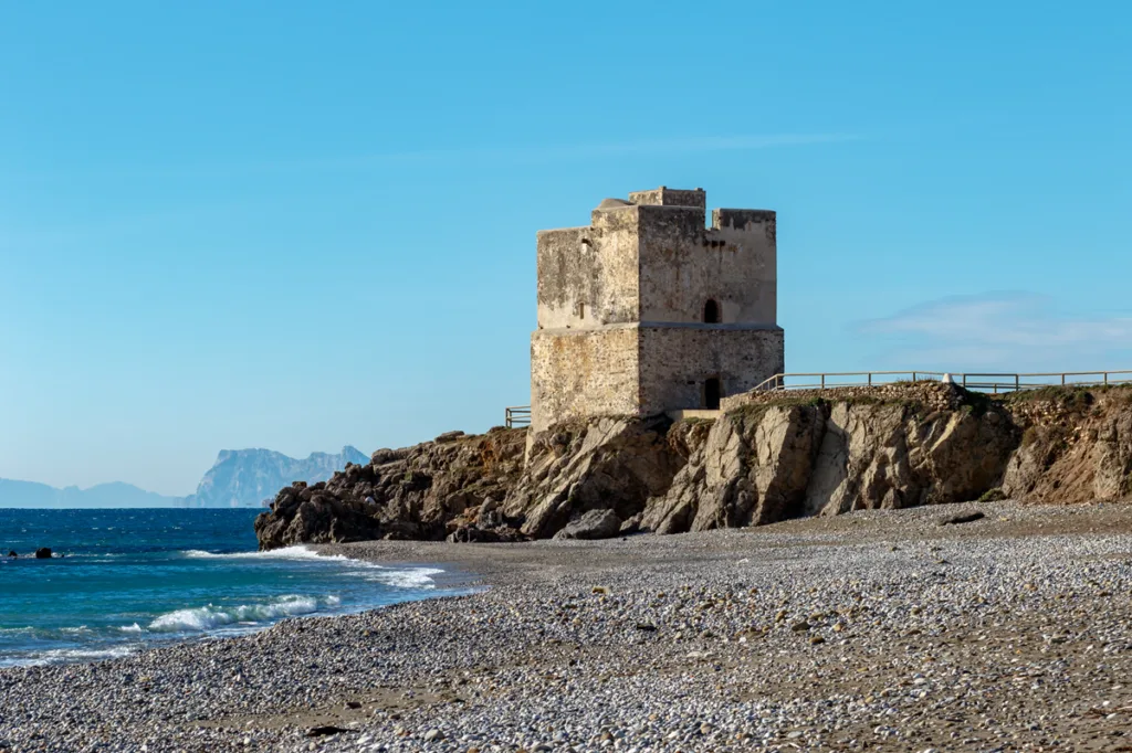 Torre de la Sal en Casares. Málaga, Costa del Sol