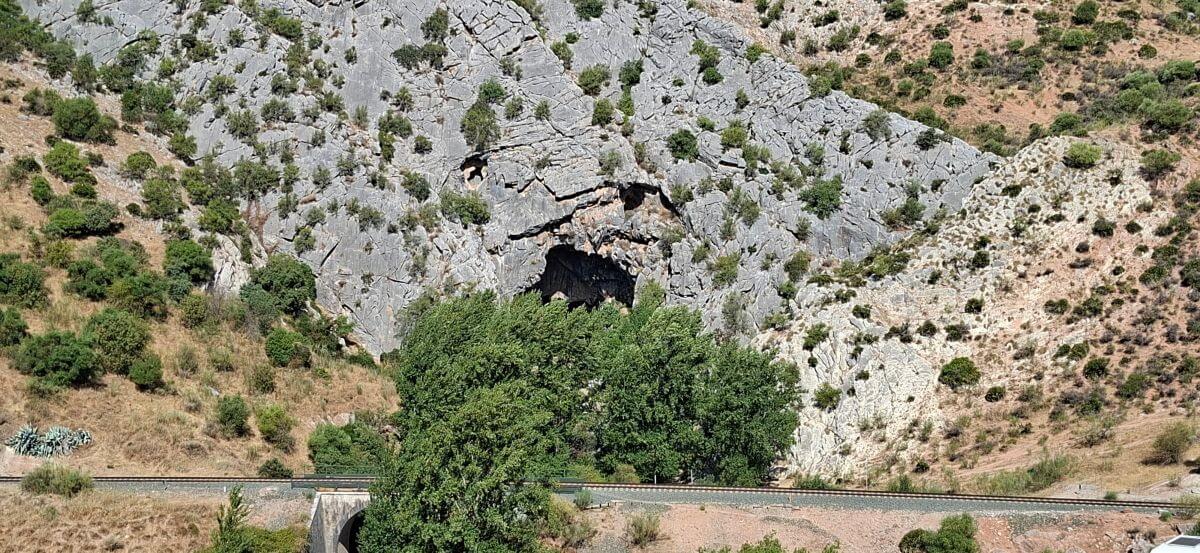 Vistas desde el parking de la Cueva del Gato