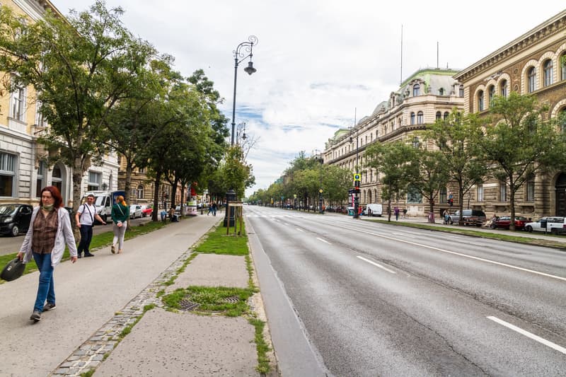 Avenida Andrássy en el recorrido por Budapest en 2 días