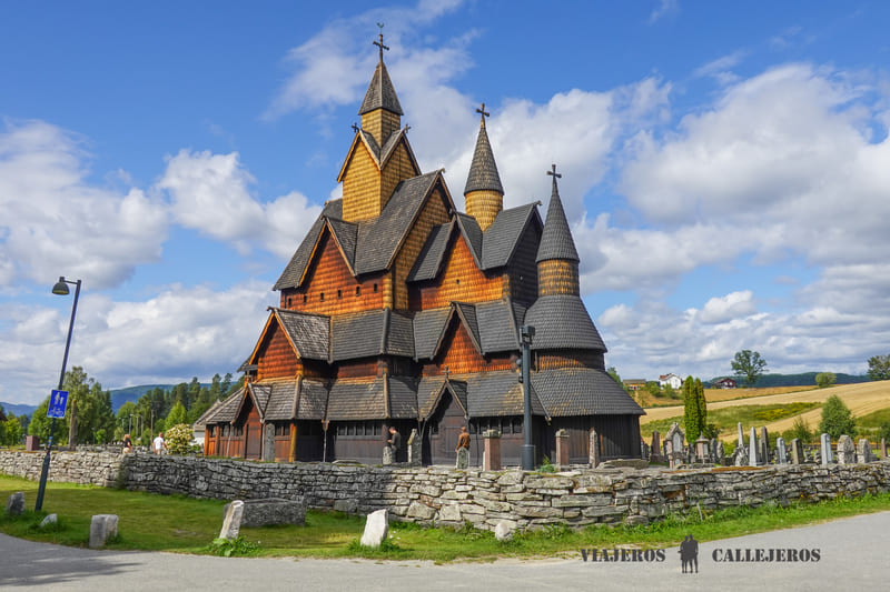Iglesia de Heddal noruega