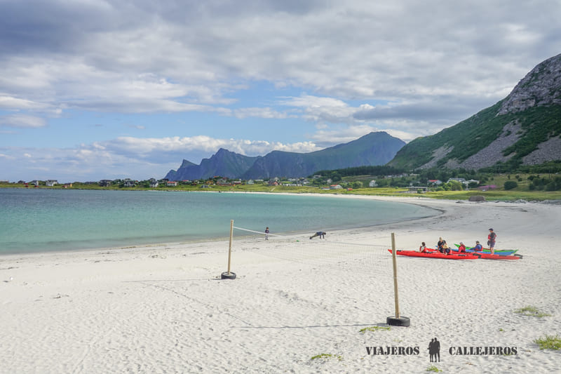 Playa de Rambergstranda noruega
