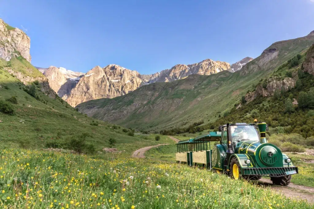 Tren de alta montaña El Sarrio de Panticosa. Cortesía de la empresa.
