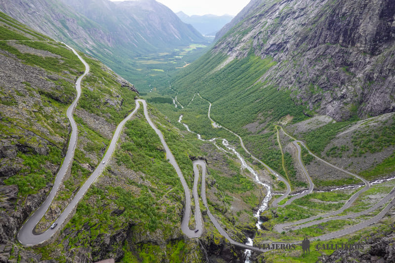 Trollstigen que ver en los fiordos noruegos
