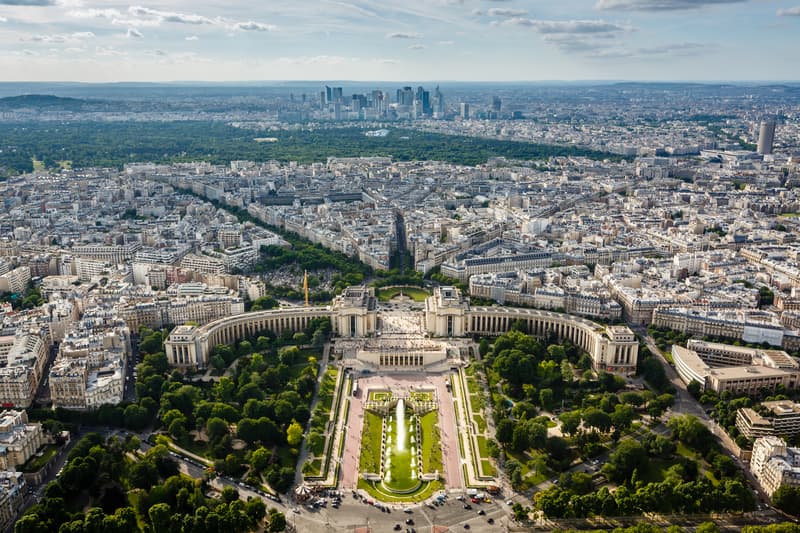 Vistas desde la Torre Eiffel