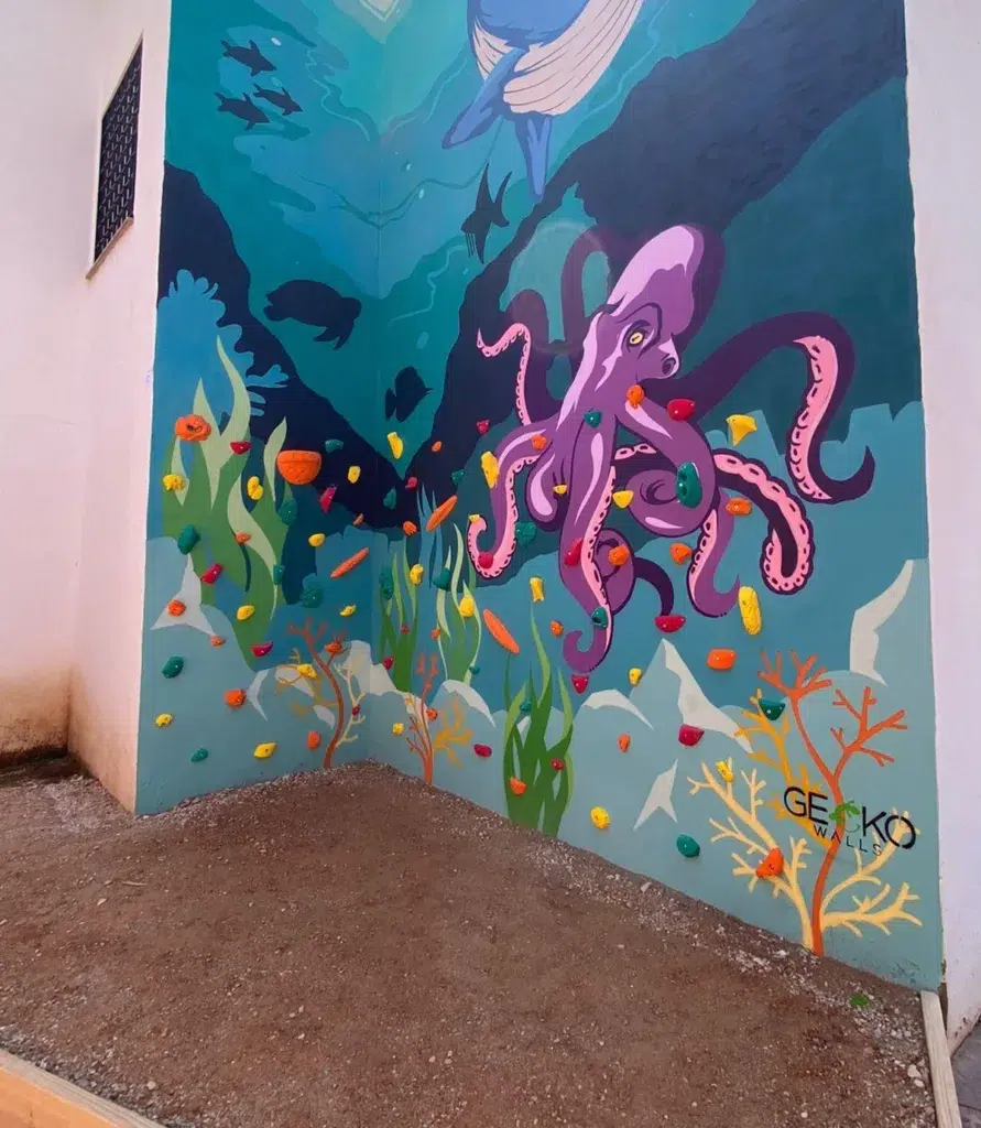 Casas rurales con rocódromo infantil: la Casa del Nene, en Navarrés (Valencia).