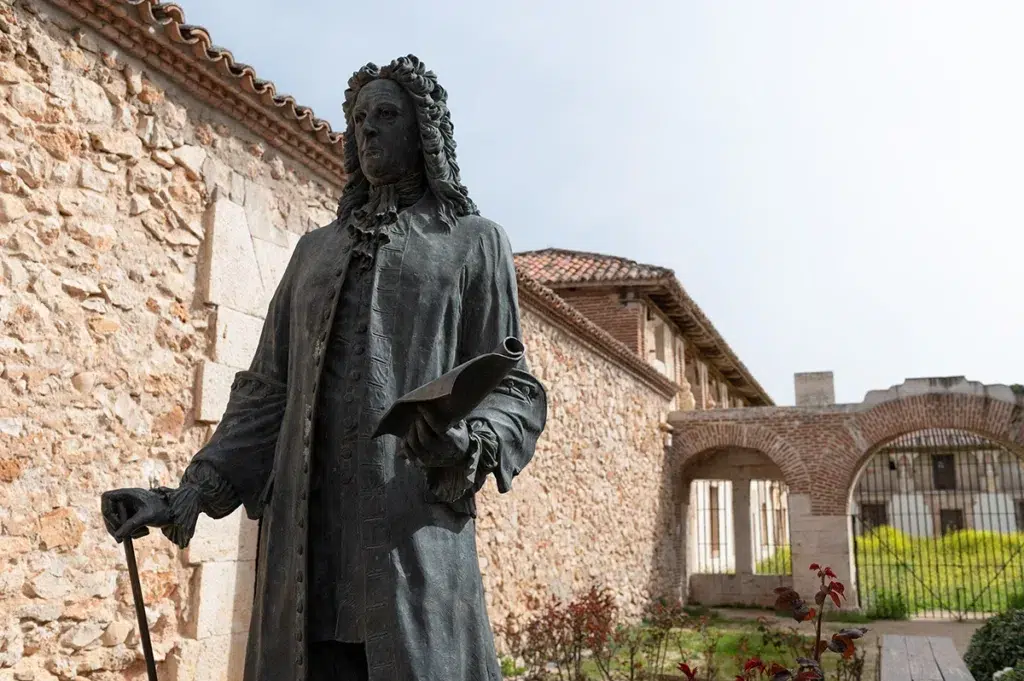 Estatua de Juan de Goyeneche, fundador de Nuevo Baztán (Madrid).
