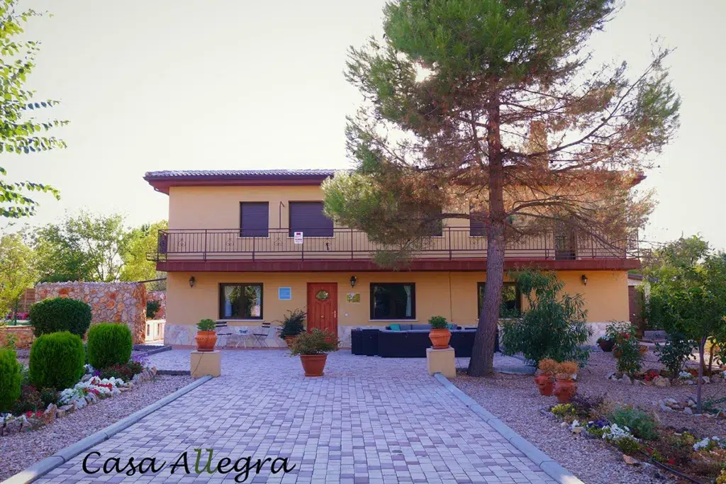 Casa Allegra, en Nuevo Baztán (Madrid).